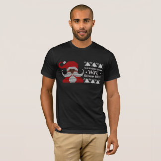 Stoute kerstman die je vrouw aansleept Xmas T-shirt