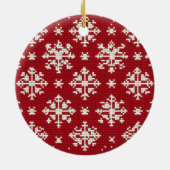 stoute kerstverlichting luiaard keramisch ornament (Achterkant)