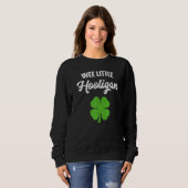 Stoute kleine deugniet Jongens St. Patrick's Day Trui (Voorkant volledig)