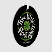 Stoute kleine deugniet St. Patrick's Day Grappige Ornament (voorkant)