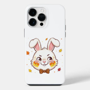 Stoute Konijn Halloween Snoep Mais iPhone 14 Pro Max Hoesje