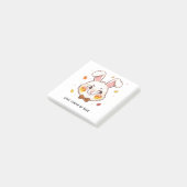 Stoute Konijn Halloween Snoep Mais Post-it® Notes (Schuin)