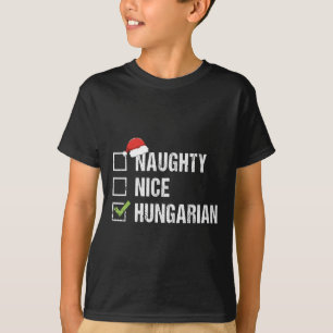 Stoute Leuke Hongaarse Hongarije Kerstcadeau T-shirt