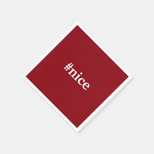 Stoute Leuke Kerst Cocktail Party Servet (Hoek)