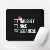 Stoute Leuke Libanese Libanon Kerstcadeau Muismat (Met muis)