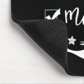 Stoute Leuke Zeemeermin Funny Zeemeermin Kerstmis Muismat (Hoek)