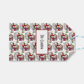 Stoute lijst cadeaulabel (Voorkant (Horizontaal))