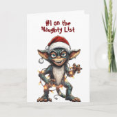 Stoute Lijst Gremlin Kaart (Voorkant)