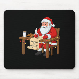 Stoute lijst helpt zeggen 67 Kerstmis Meme Muismat