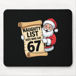 Stoute Lijst Kinderen Die 67 Grappige Meme Kerstmi Muismat
