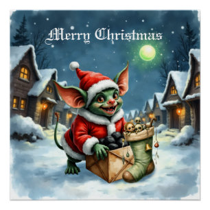Stoute Lijst Levering: De Goblin Clause Kroniek Perfect Poster