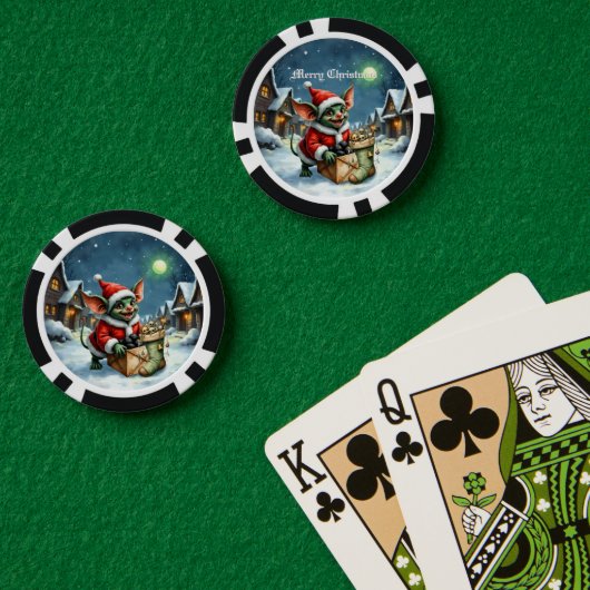 Stoute Lijst Levering: De Goblin Clause Kroniek Poker Chips (Pokertafel (Dubbel))