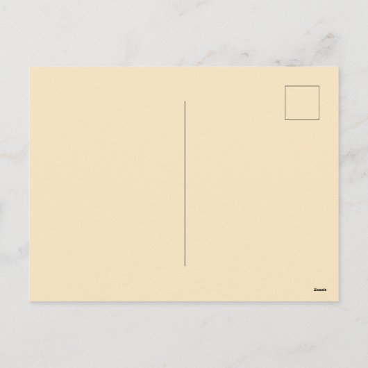 Stoute man protesteert tegen kerstman feestdagenkaart (Achterkant)