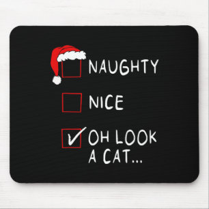 Stoute Nette Lijst Oh Kijk Een Kat Kerstmannen Vro Muismat