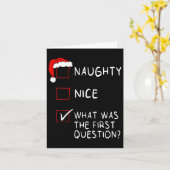 Stoute Nette Lijst Wat Was De Vraag Mannen Vrouwen Kaart (Gele Bloem)