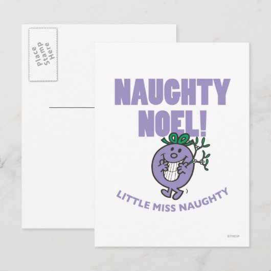 Stoute Noel! Feestdagenkaart (Voorkant / Achterkant)