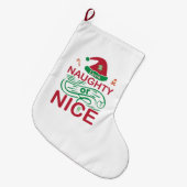 Stoute of Brave Kerstkikkers met Sinterklaasontwer Grote Kerstsok (Voorkant (Hangend))