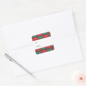 Stoute of Brave Lijst Kerst Cadeau Label (Envelop)
