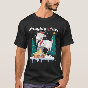 Stoute of leuke familie bijpassende geit Xmas cade T-shirt