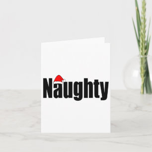 Stoute of leuke grappige bijpassende kerstfamilie kaart