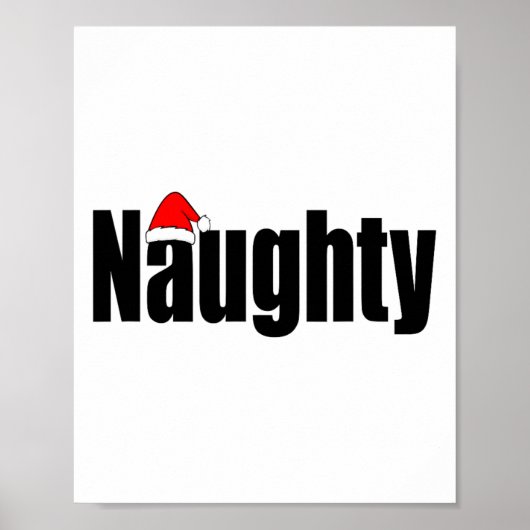 Stoute of leuke grappige bijpassende kerstfamilie poster (Voorkant)