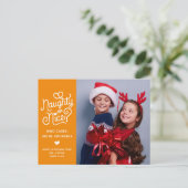 Stoute of leuke grappige Schattigee Kinder broer o Feestdagenkaart (Staand voorkant)