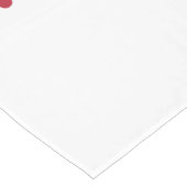 Stoute of leuke kerstkikkers met Santa Design Lange Tafelloper (Hoek)