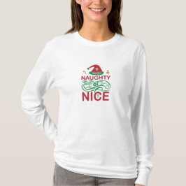 Stoute of leuke kerstkikkers met Santa Design T-shirt