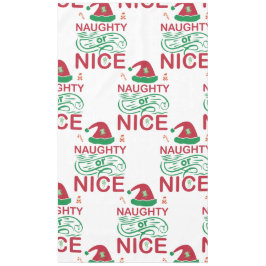 Stoute of leuke kerstkikkers met Santa Design Tafelkleed