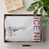 Stoute of leuke kerstkikkers met Santa Design Tissuepapier (Geschenk)