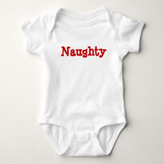Stoute of leuke quote Grappig Schattigee Baby kers Romper (Voorkant)