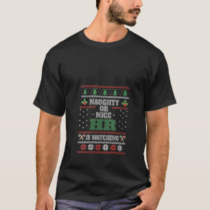 Stoute of Lieve Personeelsmanager Lelijke Chris T-shirt