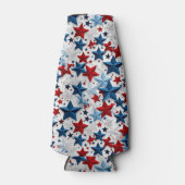 Stoute Patriottische Starburst Flesjeskoeler (Voorkant)