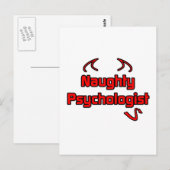 stoute psycholoog briefkaart (Voorkant / Achterkant)