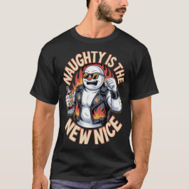 Stoute Sneeuwman Nette T-shirt