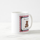 Stoute teddybeer koffiemok (Voorkant rechts)