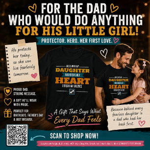 Stoute Vader Doe Mijn Dochter Kwaad Breek Haar Har T-shirt