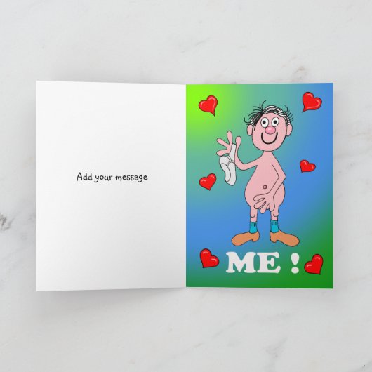 Stoute Valentijn Kaart (Binnen)