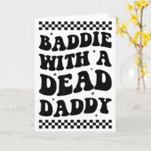 Stouterd met een dode papa kaart (Gele Bloem)