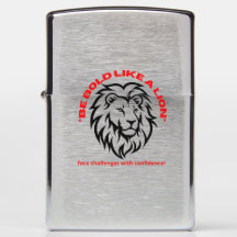 stoutmoedig als een leeuw