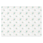 Stoutmoedig Atomic Age Starburst-patroon midden ee Tafelkleed (Voorkant (Horizontaal))
