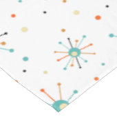 Stoutmoedig Atomic Age Starburst-patroon midden ee Tafelkleed (Gekanteld)