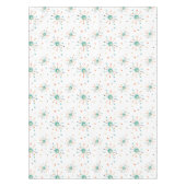 Stoutmoedig Atomic Age Starburst-patroon midden ee Tafelkleed (Voorkant)