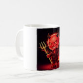 Stoutmoedig klein Duiveltje Koffiemok (Voorkant links)