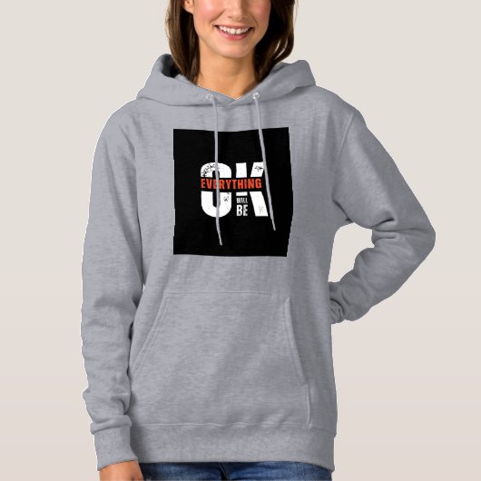 stoutmoedig sinaasappel hoodie (Voorkant)