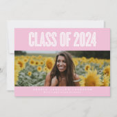 STOUTMOEDIG STIJLVOLE AFSLUITING KLAS 2024 UITNODI KAART (Voorkant)
