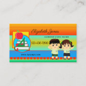 Stoutmoedig Visitekaartje voor basisschoolleraren Afsprakenkaartje (Voorkant)