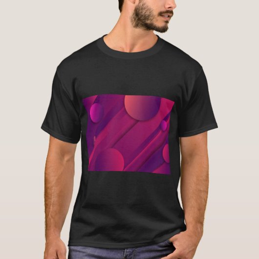 Stoutmoedige Abstracte kunstverklaringen T-shirt (Voorkant)