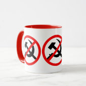 Stoutmoedige anticommunistische Mok (Voorkant links)