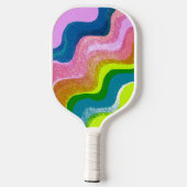 stoutmoedige golven pickleball paddle (Achterkant)